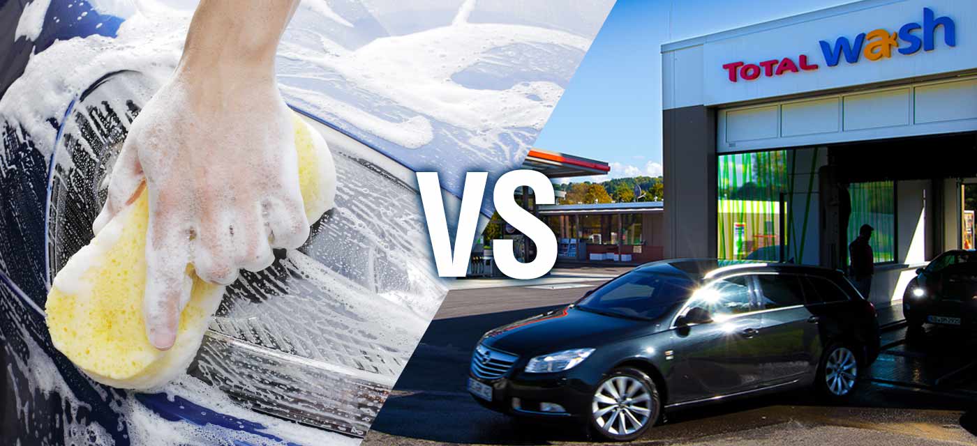 Was ist besser für das Auto: Waschanlage oder Handwäsche?